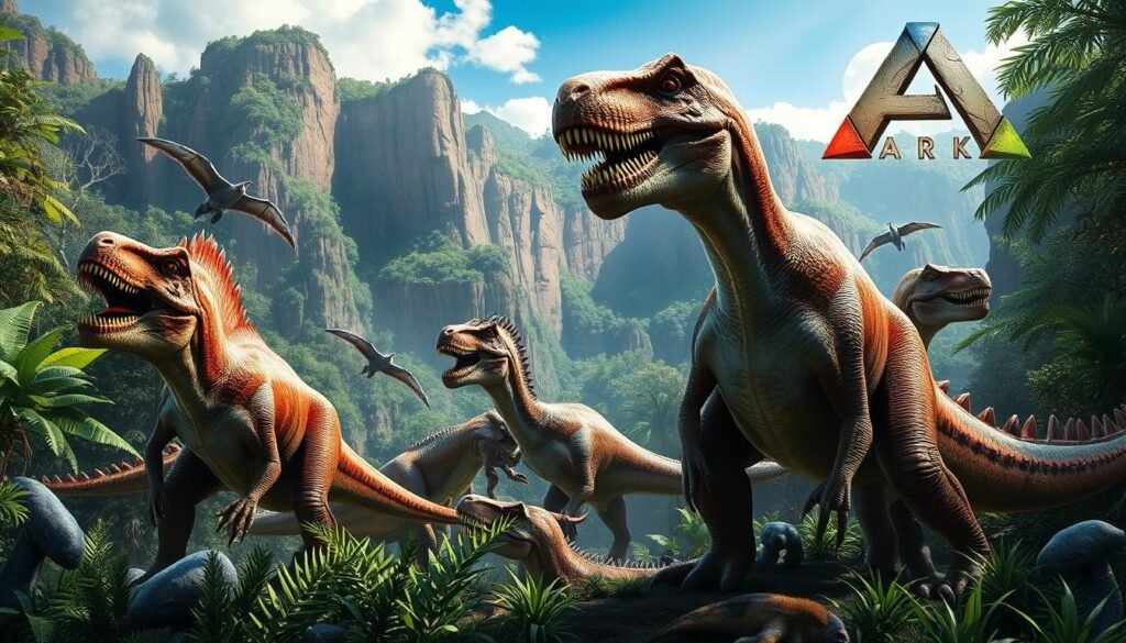 ark: survival evolved (2017) game icons banners